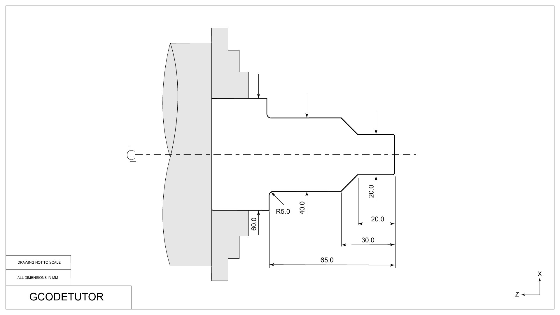 G71 Program example G71 Program example