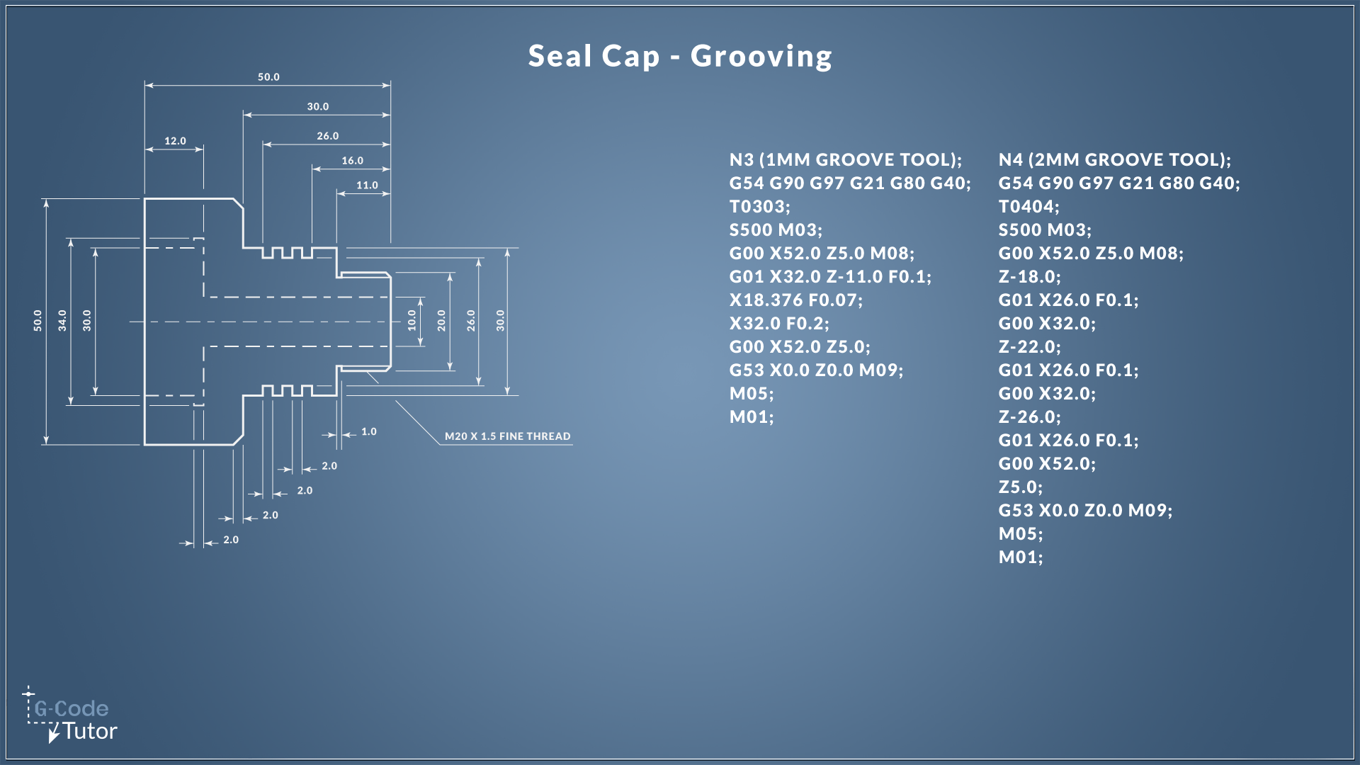 Seal Cap G-Code handout