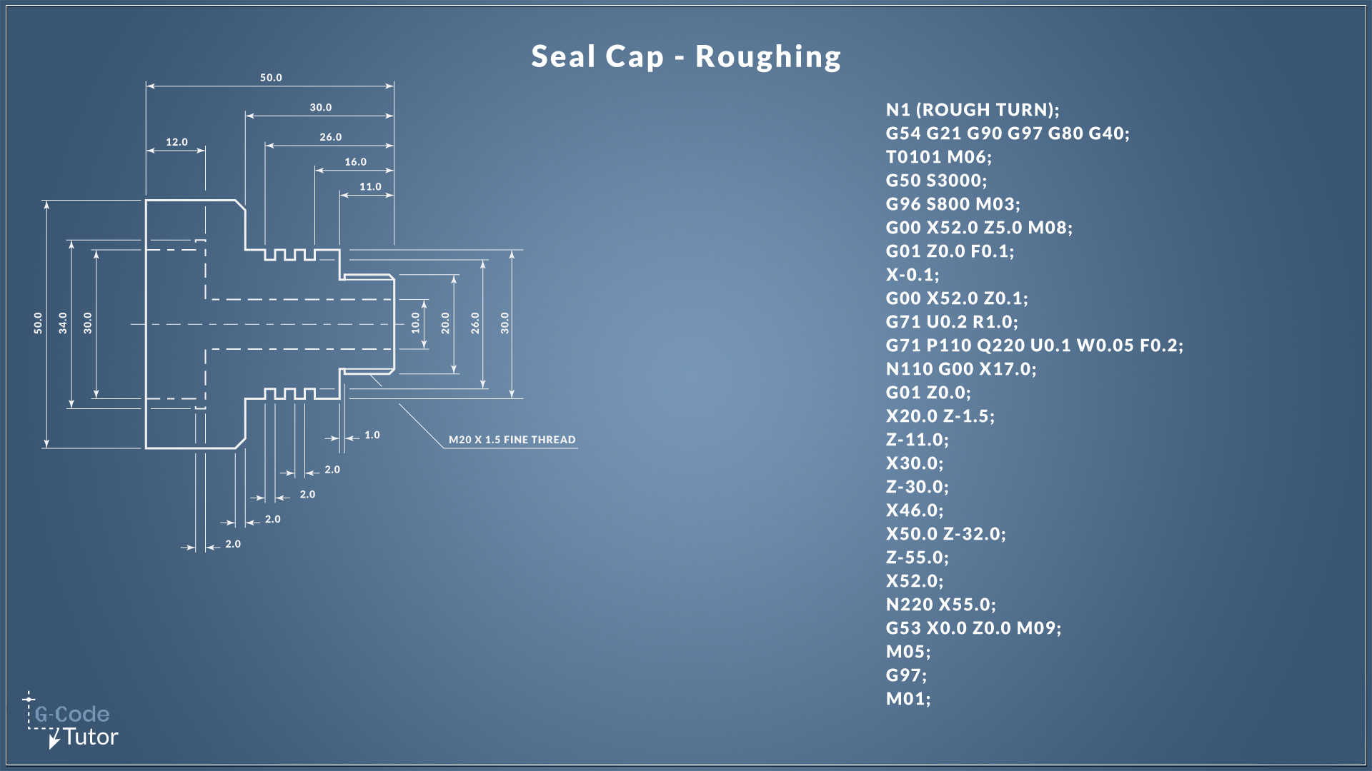 Seal Cap G-Code handout